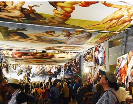 Michelangelo's Sistine Chapel Exhibit